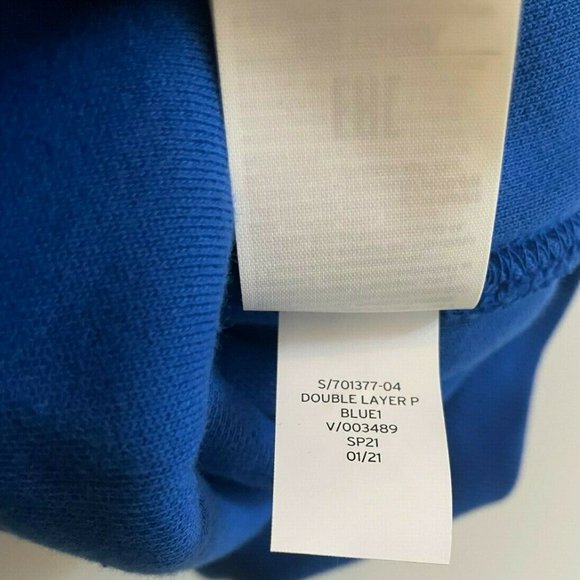 Gap x Yeezy Blue Unisex Hoodie Small - Picture 4 of 7